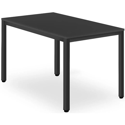 Czarny stół na metalowych nogach 120x60 - Ativ Elior One Size Edinos.pl