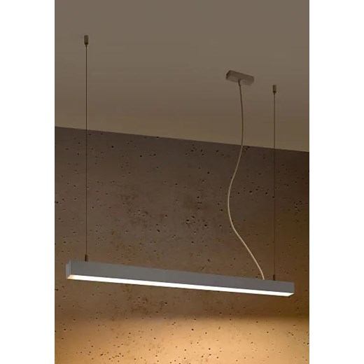 Srebrna lampa wisząca z modułem LED 4000 K - EX616-Pini Lumes One Size Edinos.pl