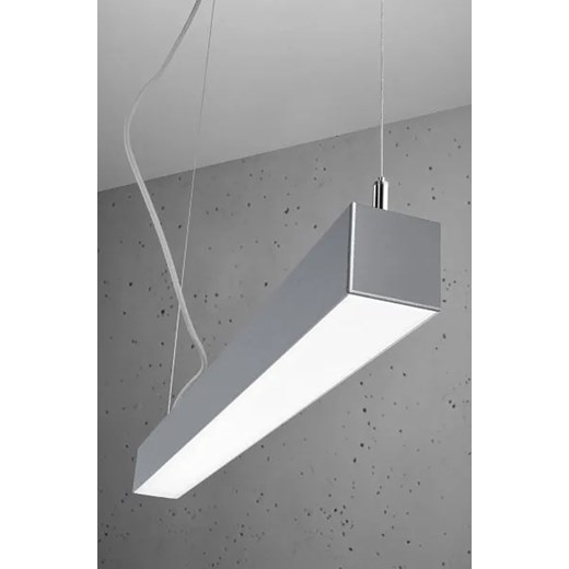 Srebrna lampa wisząca z modułem LED 4000 K - EX616-Pini Lumes One Size Edinos.pl