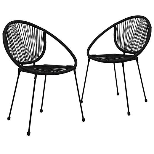 Zestaw dwóch eleganckich krzeseł - Caramella Elior One Size Edinos.pl