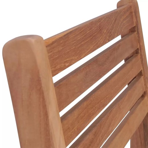 Zestaw drewnianych krzeseł ogrodowych - Malion 3X Elior One Size Edinos.pl