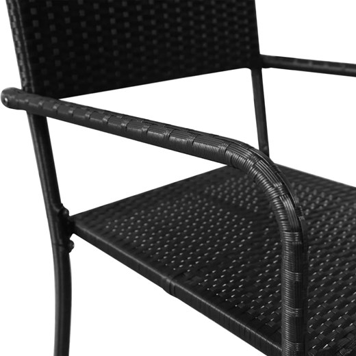 Zestaw polirattanowych krzeseł ogrodowych - Austin Elior One Size Edinos.pl