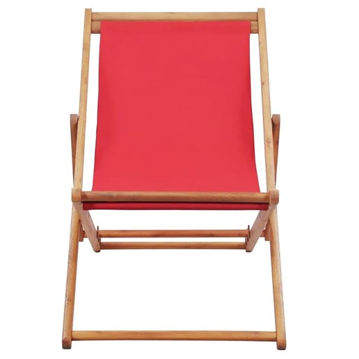 Czerwony leżak plażowy - Inglis 2X Elior One Size promocyjna cena Edinos.pl