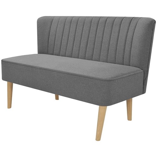 Romantyczna sofa Shelly - jasnoszara ze sklepu Edinos.pl w kategorii Sofy i kanapy - zdjęcie 172234980