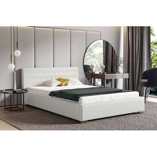 Łóżko tapicerowane Lisbona 2X 120x200 - 44 kolory Elior One Size okazyjna cena Edinos.pl