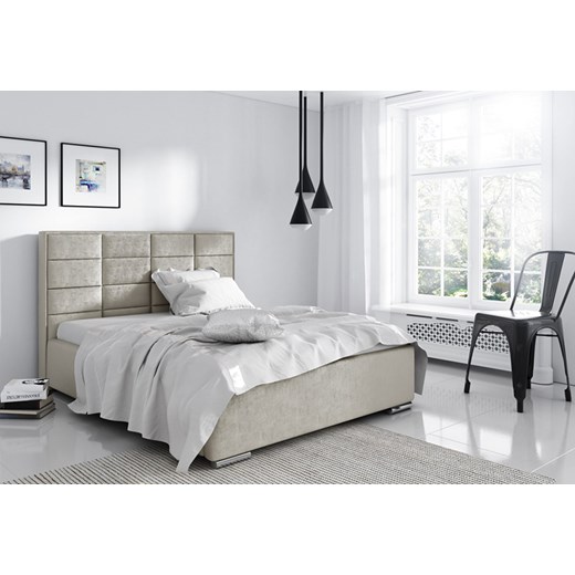 Łóżko tapicerowane Kalipso 200x200 - 44 kolory Elior One Size Edinos.pl