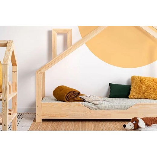 Drewniane łóżko dziecięce domek Lumo 3X - 23 rozmiary Elior One Size Edinos.pl