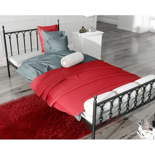 Podwójne łóżko metalowe Marcile 140x200 - 17 kolorów Elior One Size Edinos.pl