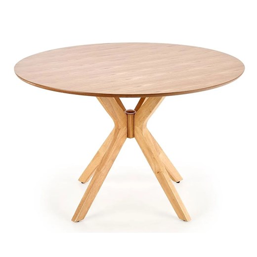 Okrągły stół minimalistyczny Shiva - dąb Elior One Size Edinos.pl