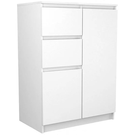 Elegancka Biała Komoda N6-Z81 ze sklepu Edinos.pl w kategorii Komody - zdjęcie 172237311