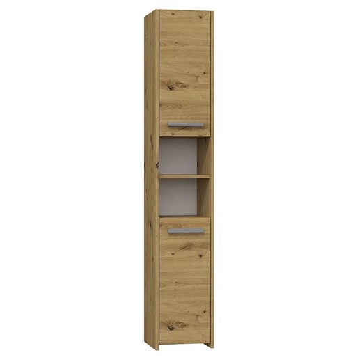 Szafka łazienkowa Boleris 2X - dąb artisan ze sklepu Edinos.pl w kategorii Szafki i regały łazienkowe - zdjęcie 172237390