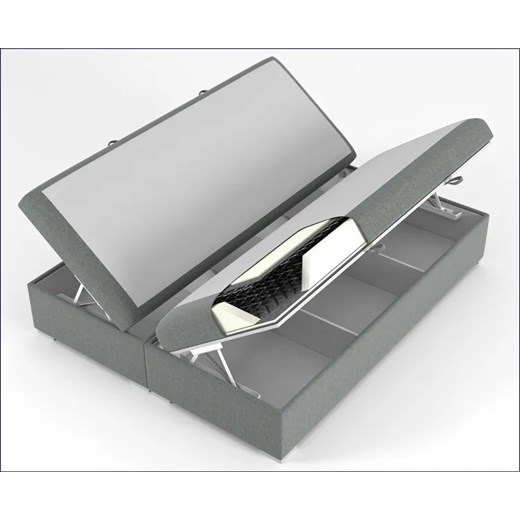 Małżeńskie łóżko boxspring Rimini 160x200 - 40 kolorów Elior One Size Edinos.pl