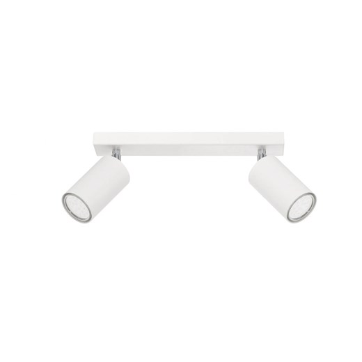 Designerski plafon metalowy E125-Rolas - biały ze sklepu Edinos.pl w kategorii Lampy sufitowe - zdjęcie 172237972