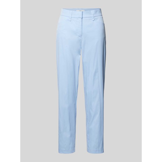 Spodnie materiałowe o skróconym kroju slim fit model ‘Style.Mara’ ze sklepu Peek&Cloppenburg  w kategorii Spodnie damskie - zdjęcie 172238383