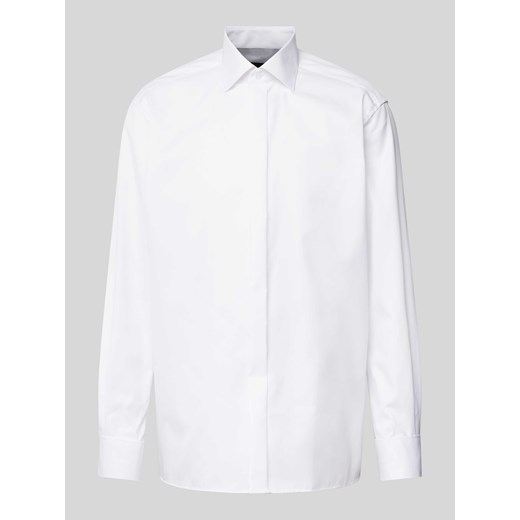 Koszula biznesowa o kroju comfort fit z kołnierzykiem typu kent ze sklepu Peek&Cloppenburg  w kategorii Koszule męskie - zdjęcie 172238551