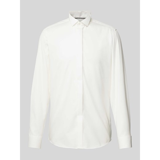 Koszula smokingowa o kroju Slim Fit z kołnierzykiem z wyłogami ze sklepu Peek&Cloppenburg  w kategorii Koszule męskie - zdjęcie 172238690