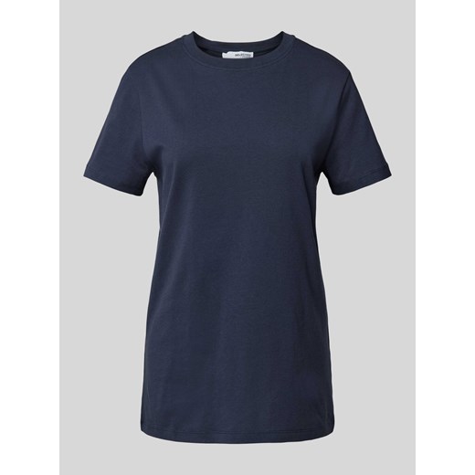 T-shirt z efektem melanżu i okrągłym dekoltem ze sklepu Peek&Cloppenburg  w kategorii Bluzki damskie - zdjęcie 172238742