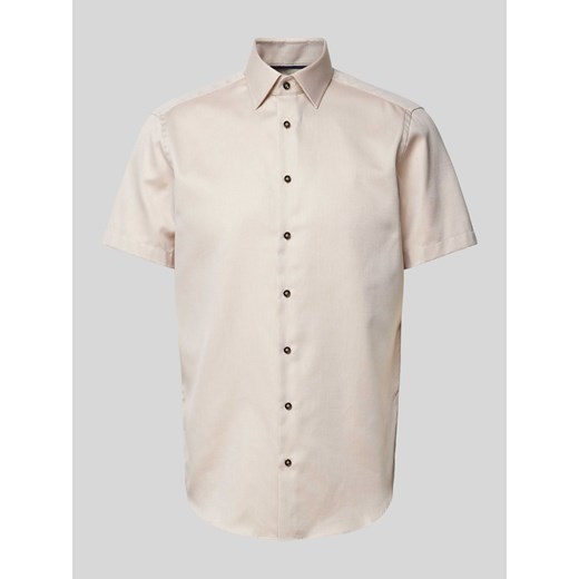 Koszula biznesowa o kroju regular fit z rękawem o dł. 1/2 ze sklepu Peek&Cloppenburg  w kategorii Koszule męskie - zdjęcie 172238890