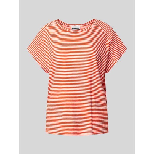 T-shirt ze wzorem w paski model ‘ONELIAA’ ze sklepu Peek&Cloppenburg  w kategorii Bluzki damskie - zdjęcie 172238910