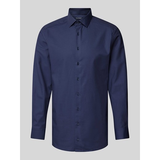 Koszula biznesowa o kroju modern fit z kołnierzykiem typu kent ze sklepu Peek&Cloppenburg  w kategorii Koszule męskie - zdjęcie 172238934