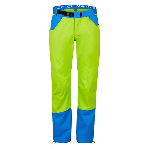 MILO Spodnie funkcyjne w kolorze limonkowo-niebieskim ze sklepu Limango Polska w kategorii Spodnie męskie - zdjęcie 172239044