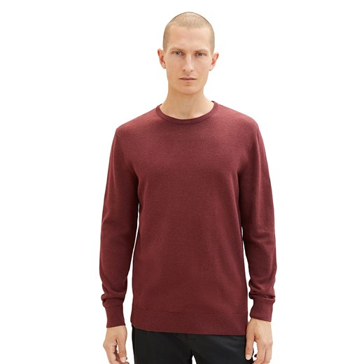 Tom Tailor Sweter w kolorze bordowym ze sklepu Limango Polska w kategorii Swetry męskie - zdjęcie 172239524