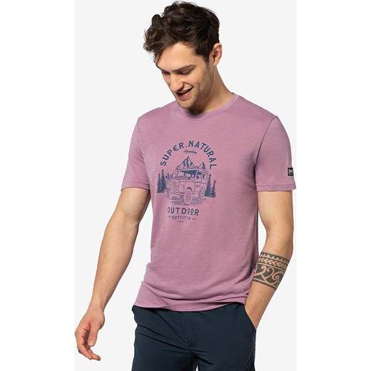 super.natural Koszulka &quot;Landi&quot; w kolorze jasnoróżowym ze sklepu Limango Polska w kategorii T-shirty męskie - zdjęcie 172239650