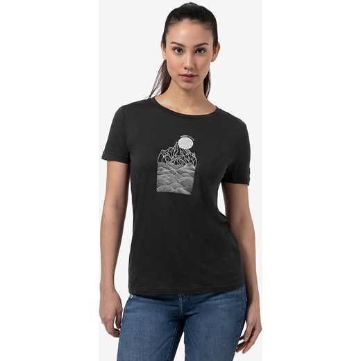 super.natural Koszulka &quot;Preikestolen Cliffs&quot; w kolorze czarnym ze sklepu Limango Polska w kategorii Bluzki damskie - zdjęcie 172239903