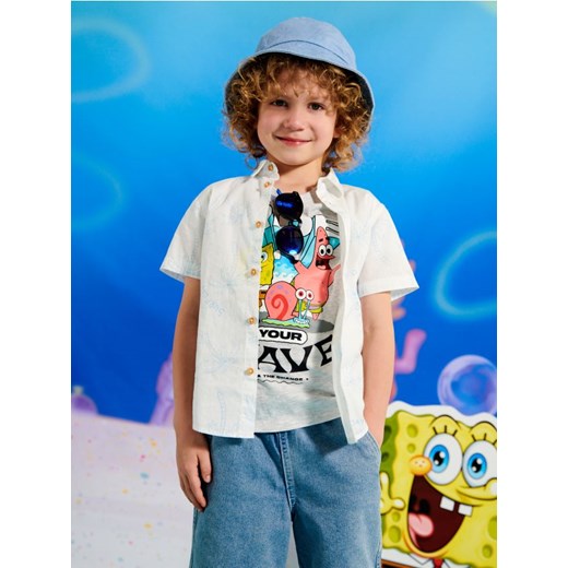 Sinsay - Koszulka SpongeBob - szary ze sklepu Sinsay w kategorii T-shirty chłopięce - zdjęcie 172241242
