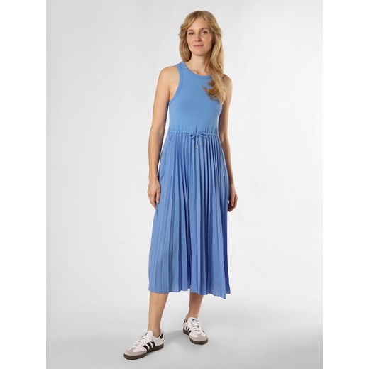 Tommy Hilfiger Sukienka damska Kobiety wiskoza niebieski jednolity ze sklepu vangraaf w kategorii Sukienki - zdjęcie 172242940