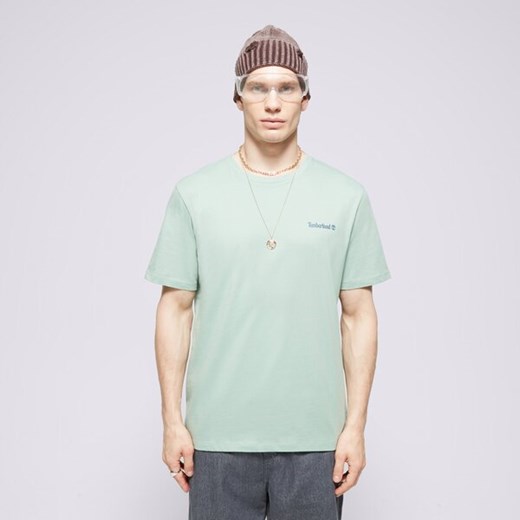 TIMBERLAND T-SHIRT SMALL LOGO PRINT TEE ze sklepu Sizeer w kategorii T-shirty męskie - zdjęcie 172245011
