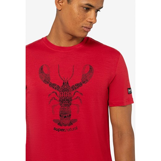 super.natural Koszulka &quot;Tattooes Lobster&quot; w kolorze czerwonym L okazyjna cena Limango Polska
