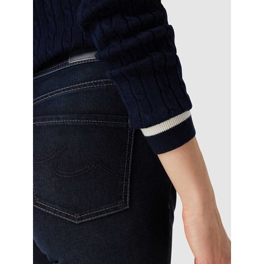Jeansy o kroju skinny fit ze szwami w kontrastowym kolorze model ‘PARLA’ Cambio 42 Peek&Cloppenburg 