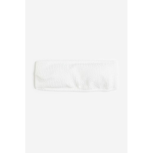 H & M - Góra od kostiumu - Biały ze sklepu H&M w kategorii Stroje kąpielowe - zdjęcie 172250880