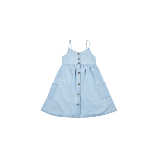 Lee Sukienka letnia Strap Aline LEG5108 Błękitny ze sklepu MODIVO w kategorii Sukienki dziewczęce - zdjęcie 172251040