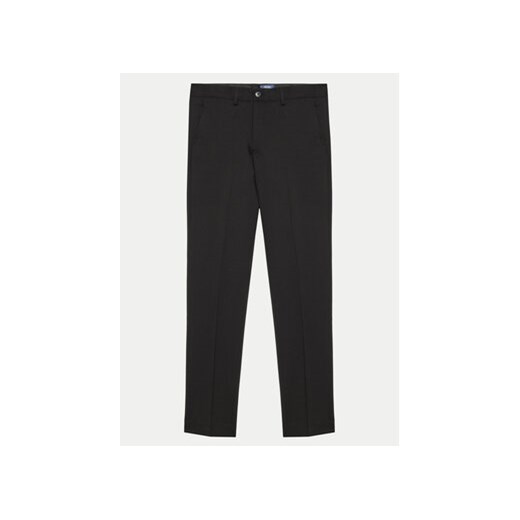 Jack&Jones Junior Spodnie materiałowe Solar 12203547 Czarny Slim Fit ze sklepu MODIVO w kategorii Spodnie chłopięce - zdjęcie 172251062