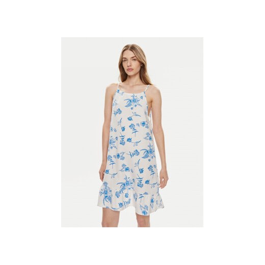 Vero Moda Sukienka letnia Mymilo 10303634 Biały Regular Fit Vero Moda XS promocyjna cena MODIVO