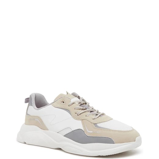 HUGO Skórzane sneakersy 46 Gomez Fashion Store