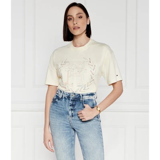 Tommy Hilfiger T-shirt | Oversize fit ze sklepu Gomez Fashion Store w kategorii Bluzki damskie - zdjęcie 172252004