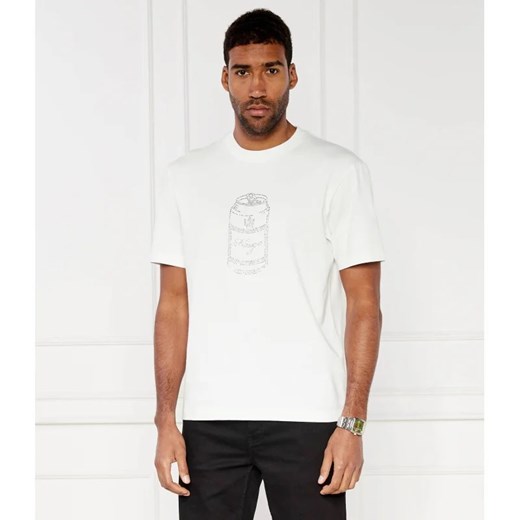 HUGO T-shirt | Regular Fit ze sklepu Gomez Fashion Store w kategorii T-shirty męskie - zdjęcie 172252180
