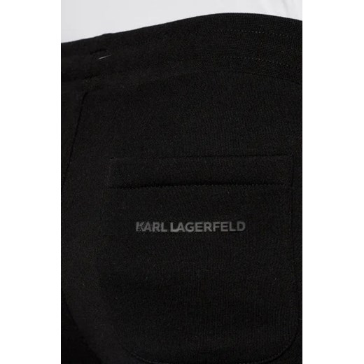 Czarne spodenki męskie Karl Lagerfeld 