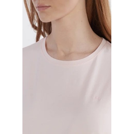 Bluzka damska Ralph Lauren z krótkim rękawem biała 