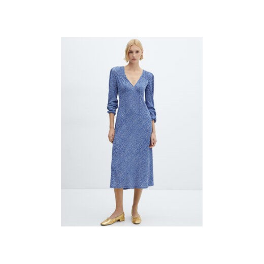 Mango Sukienka codzienna Pomelo 67024788 Niebieski Regular Fit ze sklepu MODIVO w kategorii Sukienki - zdjęcie 172254691