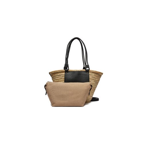 Castañer Torebka B.Sagitario 023497-100-1 Beżowy ze sklepu MODIVO w kategorii Torby Shopper bag - zdjęcie 172254791