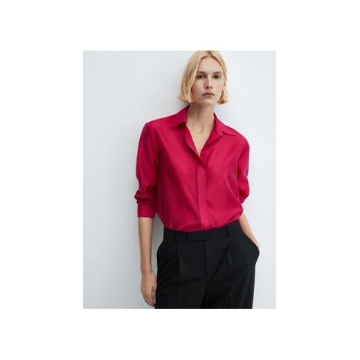 Mango Koszula Malva 67015736 Różowy Straight Fit ze sklepu MODIVO w kategorii Koszule damskie - zdjęcie 172255184