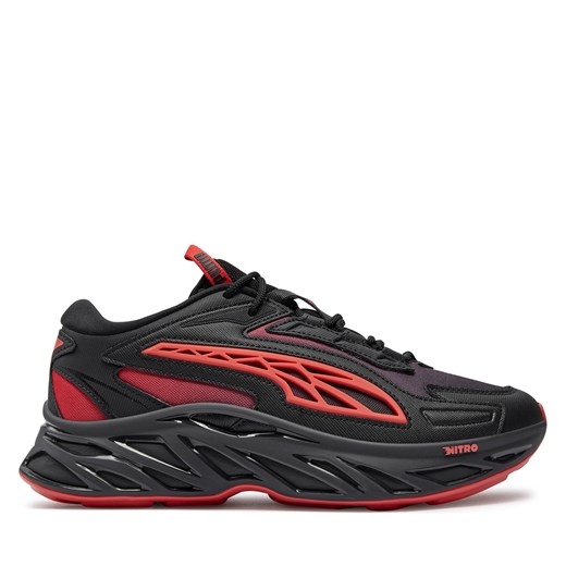 Sneakersy Puma Exotek NITRO Energy 396425 01 PUMA Black-Active Red ze sklepu eobuwie.pl w kategorii Buty sportowe męskie - zdjęcie 172256150