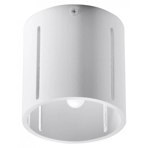 Nowoczesny okrągły plafon LED E803-Iner - biały Lumes One Size Edinos.pl