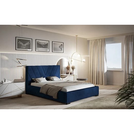 Podwójne łóżko z pojemnikiem 180x200 Orina 2X - 36 kolorów Elior One Size Edinos.pl