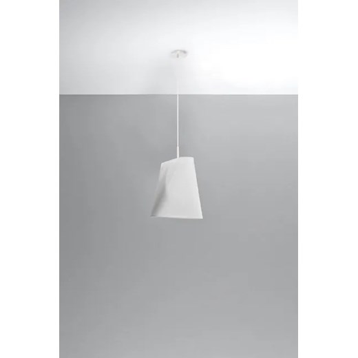 Biały minimalistyczny pojedynczy żyrandol - EX704-Blux Lumes One Size Edinos.pl