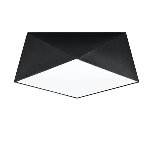 Czarny nowoczesny plafon - EX590-Hexi Lumes One Size Edinos.pl